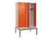 locker voor scheiding van kleding,HxBxD 2120x1200x815mm,4vak