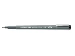 Fineliner Staedtler Pigment 308 zwart 0.8mm