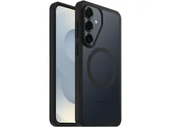 React Samsung S26 Plus Hoesje Magnetic Back Cover Zwart Transparant