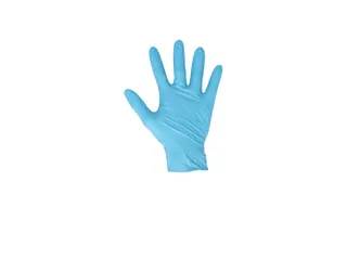 Nitril Handschoenen Poedervrij Maat L Blauw 10x100 Stuks - 2