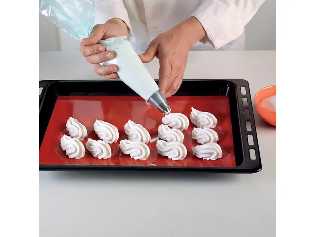 Silikomart bakplaatmat SILICOPAT 9 1/1 GN Rood Anti-aanbak