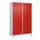 locker voor scheiding van kleding,HxBxD 1950x1200x500mm,4vak