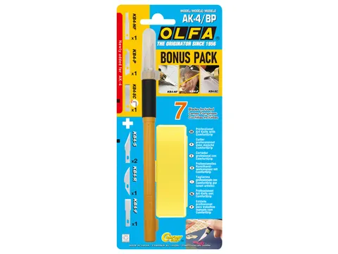 Precisiesnijmes Olfa AK-4 Pro blister à 1 stuk