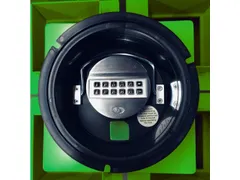 Vloerkluis Terra 1 E (rond) elektronisch cijferslot 370x240x240mm