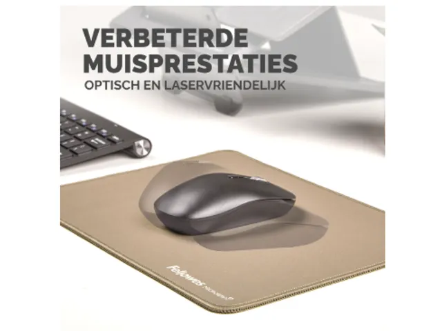 Muismat Fellowes Breyta XL zand 21x28cm