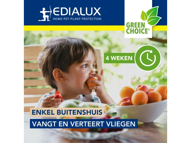 Ultra-efficiënte vliegenval voor tuin en stal