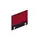baliepaneel,v. bureau,aanbouw links,B 600mm,CC-zwart,BN4011-rood