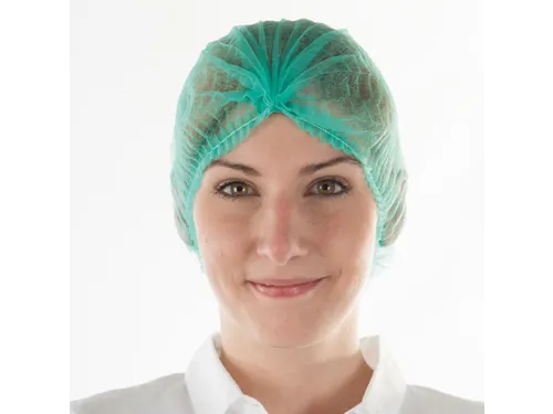 Franz Mensch Hygonorm 12107 Clip cap Haarnetje 50cm Groen 1000 stuks