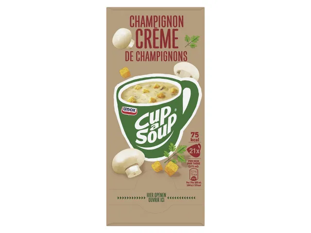 Cup-a-Soup Unox Champignons crème 21x 175ml