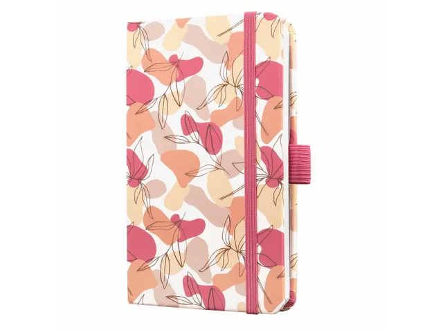 Weekagenda Beauty A6 2026 (NL/FR/EN/DU) Spring Linear Leaves Hardcover