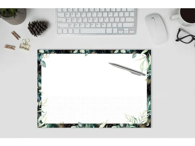 Designonderlegger Jolie Glamorous Leaves A3 30vel