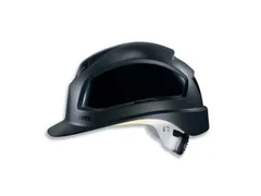 Uvex Pheos B-WR veiligheidshelm, zwart geventileerd