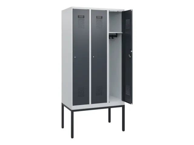 schoollocker,HxBxD 1950x900x500mm,3vak,vak B 300mm,cil.-slot