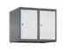 opzetkast,v. locker,2vak.,vak B 300mm,HxBxD 500x600x500mm,cilinderslot