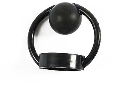 Afsluitbal Slang Groot Zwart