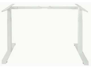 Verstelbaar Bureau Frame Wit 160Cm - 3
