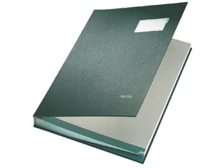 Vloeiboek Leitz 5700 zwart 20 vakken - 2
