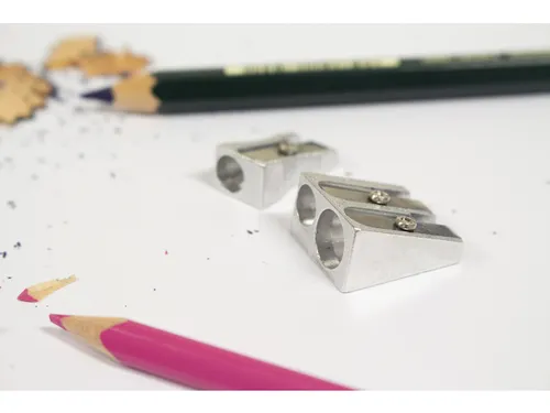 Puntenslijper aluminium dubbel kegelvorm