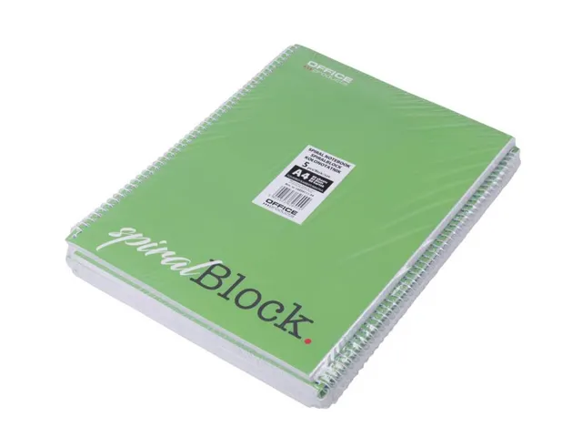 Spiraalschrift A4 80 blad geruit 5mm 70 g/m²