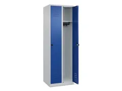 locker,HxBxD 1850x600x500mm,2vak,vak B 300mm,draaigrendel