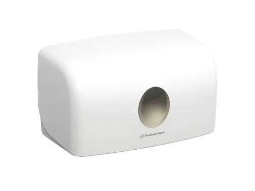 Handdoekdispenser Aquarius voor i-vouw mini wit 6956