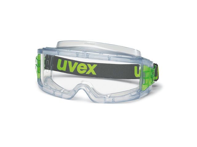 Ruimzichtbril Ultravision 9301-105, Grijs Polycarbonaat Blank | VeiligheidsbrillenOnline.be