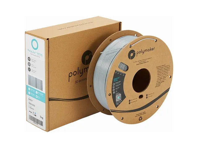 Polymaker PolyLite PETG filament 1,75 mm Grijs 1 kg