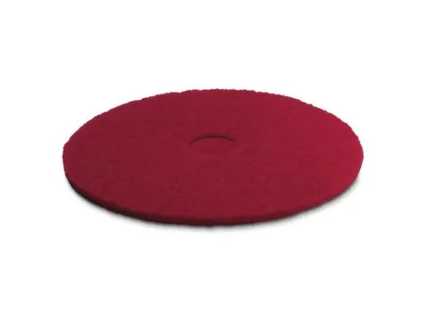 Pad voor éénschijfsreinigingsmachine 5 pads middelzacht Ø432mm rood