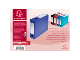 Klasseerdoos PP opaa k rug 80mm do-blauw - 4