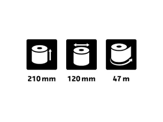 Rol Telex 210x120x25x47 Zelfkopierend 57 Gram Wit - 6