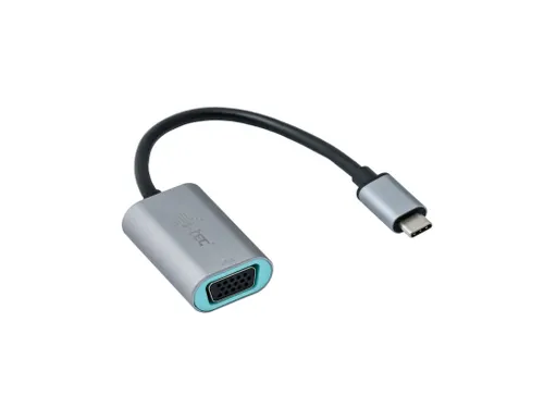 i-tec Metal C31METALVGA60HZ, 0,15 m, USB Type-C, VGA (D-Sub), Mannelij