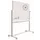 Kantelbord Whiteboard 90x120cm Dubbelzijdig Gelakt Staal RC-10 profiel