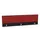 opzetpaneel,v. bureau,aanbouw achter,B 2000mm,CC-zwart,BN4011-rood