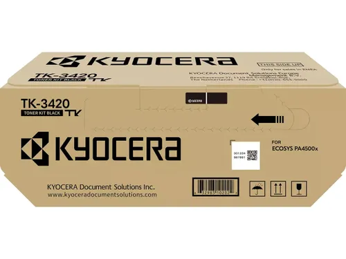 1T0C0Y0NL1 KYOCERA TK3420 Ecosys toner zwart 14.500 pagina's