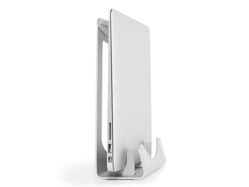Laptopstandaard 2-in-1 Laptopverhoger Zilver Aluminium