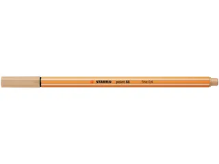 Fineliner STABILO point 88/86 fijn nude - 1