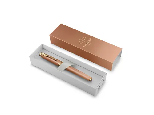 Parker IM Rituals vulpen Oranje GT Medium punt in Giftbox