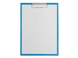 Klembordmap MAUL A4 staand met penlus PVC neon lichtblauw - 2