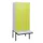 locker met bank,HxBxD 1950x800x815mm,2vak,vak B 400mm,cil.-slot