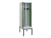 locker met bank,voor scheiding van kleding,HxBxD 2120x600x815mm,2vak