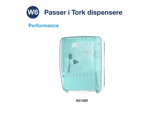 Tork Wasstation Poetspapier 1-laags 250m/19,5cm blauw 6rol/doos - 6