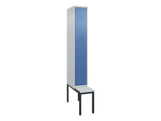 Dubbeldekse dekenkist,HxBxD 2120x300x815mm,1x2vak.,vak B 300mm