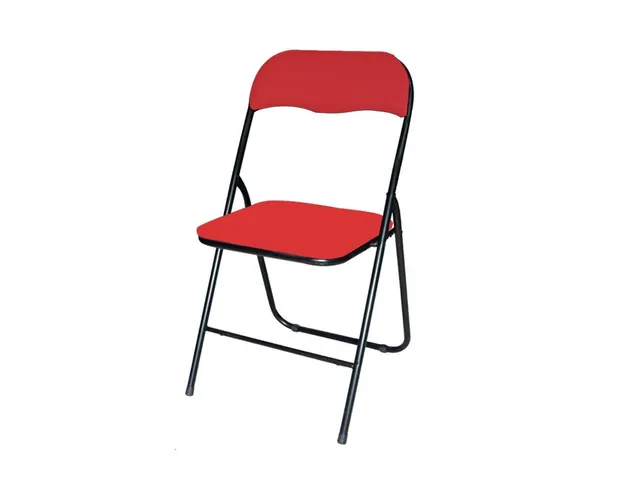Klapstoel Rood Zwart FC100                    