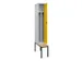 locker met bank,voor scheiding van kleding,HxBxD 2120x300x815mm,1vak