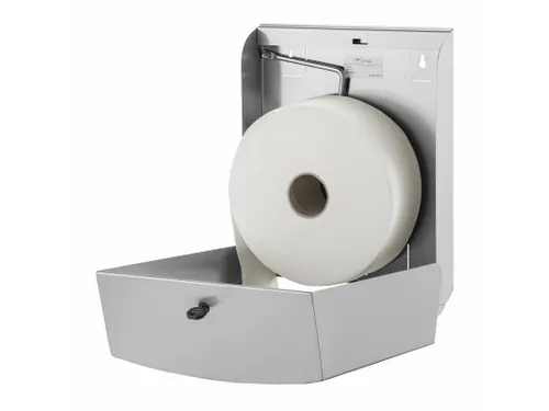 Toiletpapier Dispenser Fingerproof RVS Midi Jumbo Rol Fingerproof