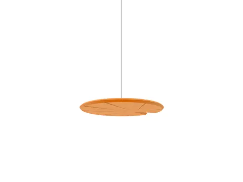 Plafondpaneel Rocada Forest 109x109 cm horizontaal oranje