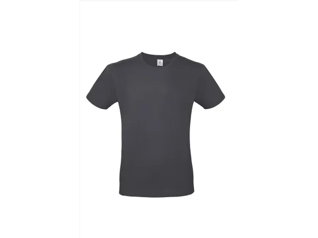 B&C E150 189085 T-shirt, donkergrijs, maat L, per stuk