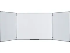 Bi-Office Magnetisch Whiteboard Trio Ft 150x100 Cm