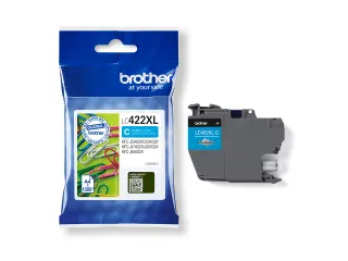 Inktcartridge Brother LC-422XLC blauw - 1