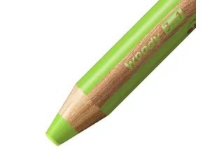 Kleurpotloden STABILO 880 woody 3 in 1 multitalent lichtgroen - 2